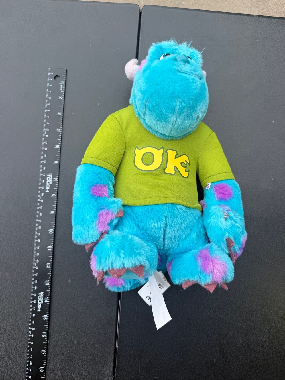 Monsters University Sulley OK 12" Talking Plush Stuffed Monster Disney Pixar